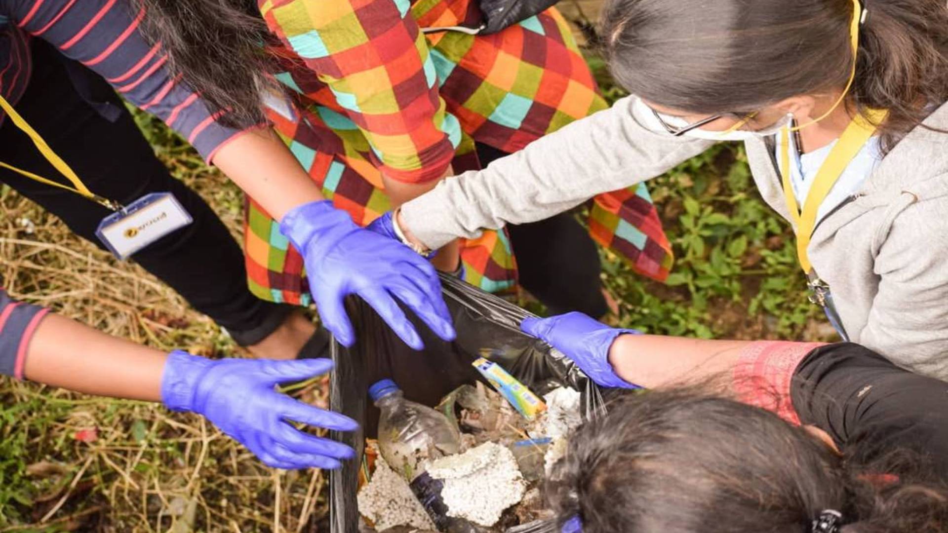 Bharavase plastic awareness and clean-up campaign